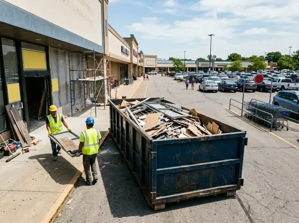 retail-store-renovation-debris-003 — frequently asked questions, Roll-off Dumpster Rentals in Cassville, MO